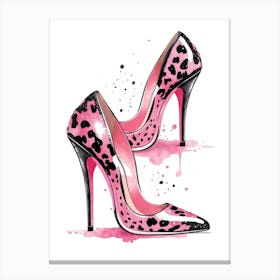 High Heel Shoes Canvas Print