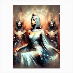 Cleopatra Portrait Artwork 53 Canvas Print