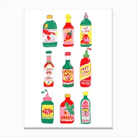 Hot Sauce Canvas Print