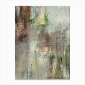 Woodland Abstract Canvas Print