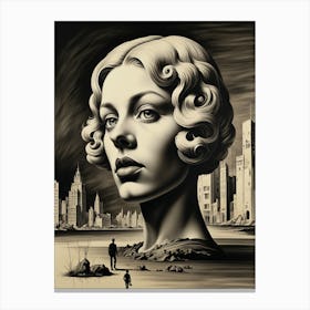 'The City' Canvas Print