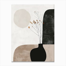 Sittwe Stone Park Bauhaus Minimalist Canvas Print