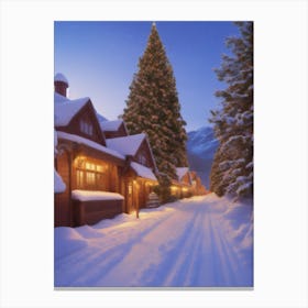 Winter Scene Canvas Print