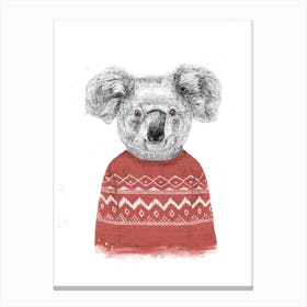 Winter Koala II Canvas Print