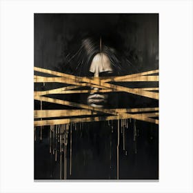 'Silence' 3 Canvas Print