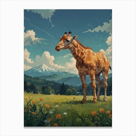 Giraffe 68 Canvas Print