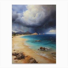 Stormy Seas.22 Canvas Print