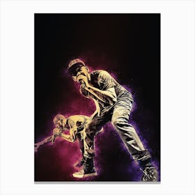 Spirit Of Mike Shinoda And Chester Bennington (Band Linkin Park) Canvas Print