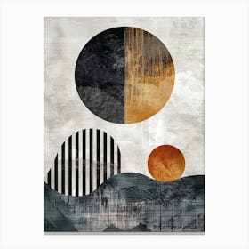 Leibniz Bauhaus Mid Century Canvas Print