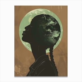 Woman'S Head 27 Canvas Print