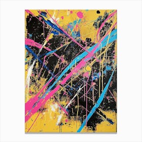 Splatter Painting 5 Canvas Print