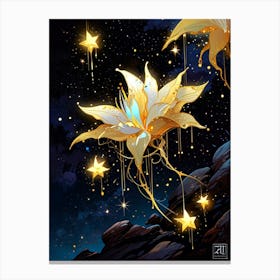 Lily Of The Night Canvas Print