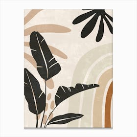 Abstract Plants Canvas Print