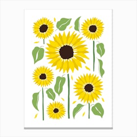 Sunflowers Canvas Print