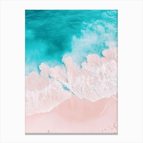 Pink Sand Beach Canvas Print