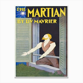 The Martian (1897), Edward Penfield Canvas Print