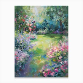  Floral Garden English Oasis 7 Canvas Print