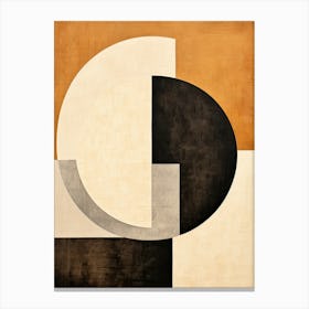 Beige Bauhaus Voitsberg Vision Canvas Print