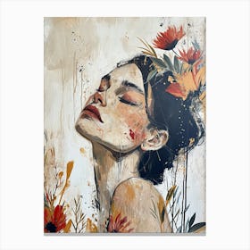 Bohemian Ember, Boho Art Style Canvas Print