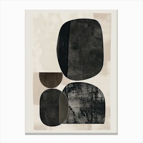 Rimouski Stone Park Bauhaus Minimalist Canvas Print