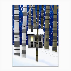 Snowfall Canvas Print