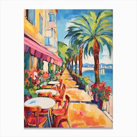 Cannes France 7 Fauvist Painting Canvas Print