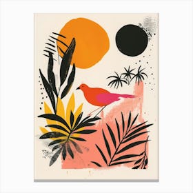 Tropical Bird Canvas Print