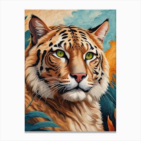 Tiger Painting Canvas Print