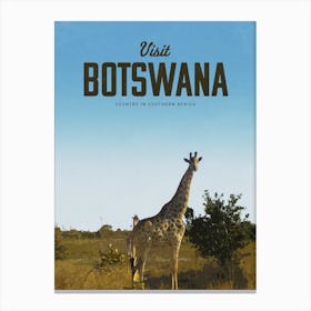 Visit Botswana Canvas Print