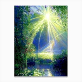 Shanghai Botanical Garden, China Classic Painting Canvas Print