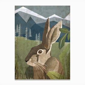 Illu Rabbit Canvas Print
