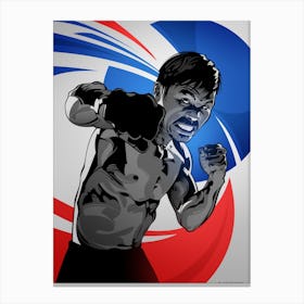 Manny Pacquiao Boxer Canvas Print
