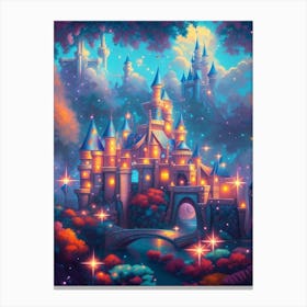 Fantasy Castle 2 Canvas Print