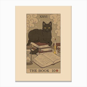 The Book Canvas Print