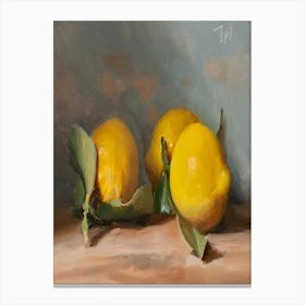 Lemons 1 Canvas Print