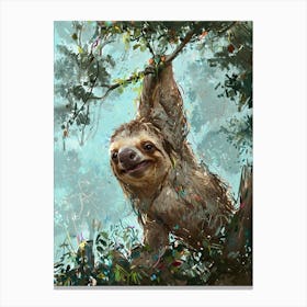 Sloth 7 Canvas Print