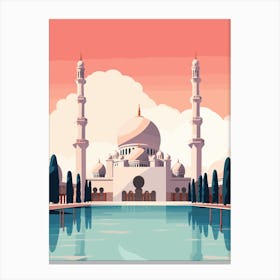 Sheikh Zayed Grand Mosque - Abu Dhabi Canvas Print