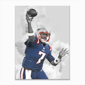 Jacoby Brissett New England Patriots Canvas Print