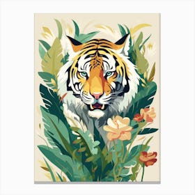 Tiger In The Jungle 39 Canvas Print