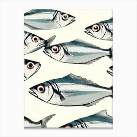 Sardines 2 Canvas Print
