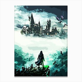 Harry Potter Castle Canvas Print