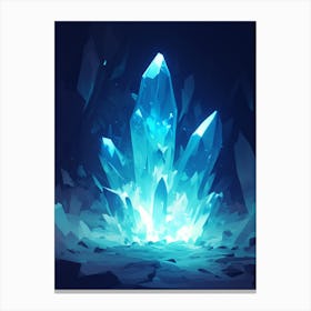 Crystal Gem Canvas Print