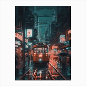 Hong Kong City Canvas Print