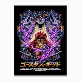 One Piece Anime Poster 3 Canvas Print
