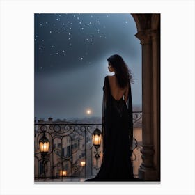 Night In Venice Canvas Print