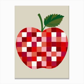 Red Apple 2 Canvas Print