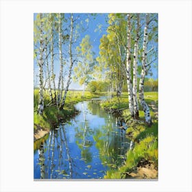 Birch Trees 23 Canvas Print