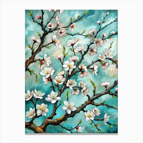 Blossoming Cherry Tree 4 Canvas Print