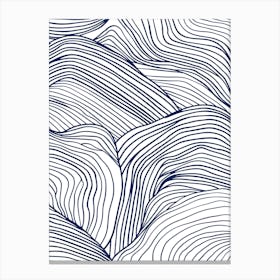 Blue Wave B Canvas Print