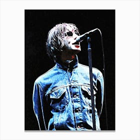 liam gallagher oasis britpop music band 1 Canvas Print